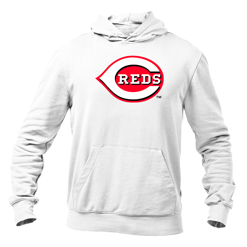 Men's Cincinnati Reds Logo Pullover Hoodie