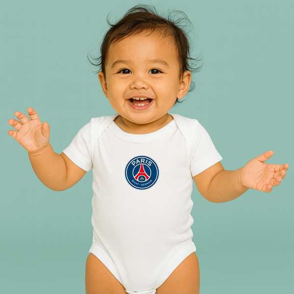 Paris Saint-Germain Soccer Romper Onesie