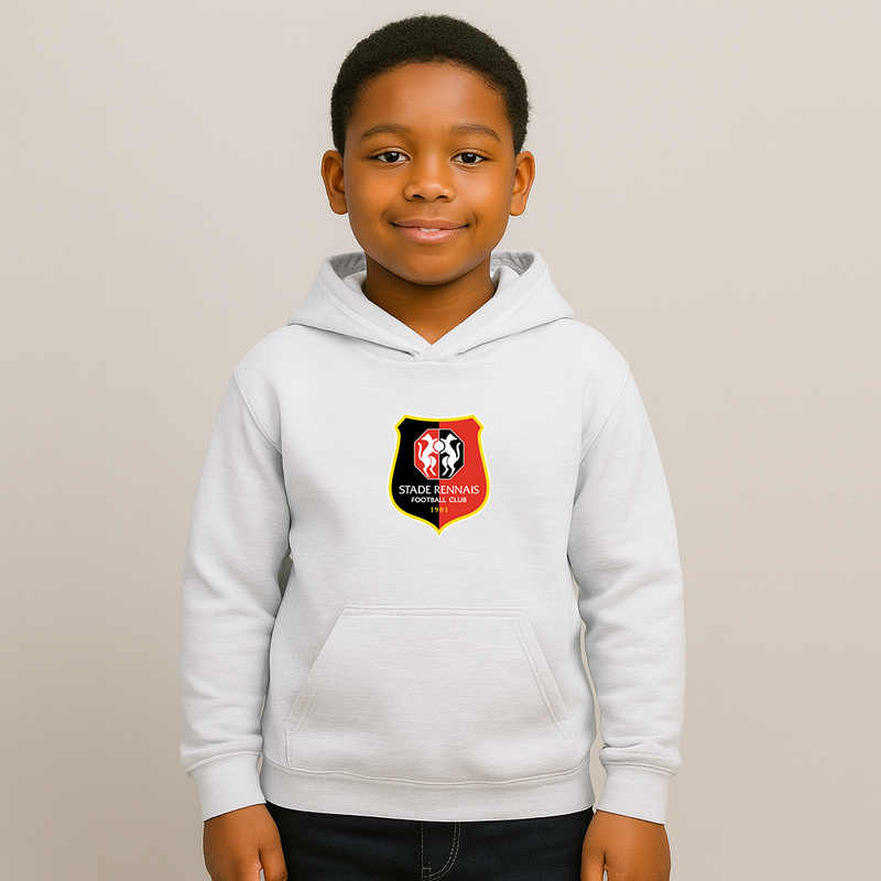 Youth Kids Stade Rennais FC Pullover Hoodie