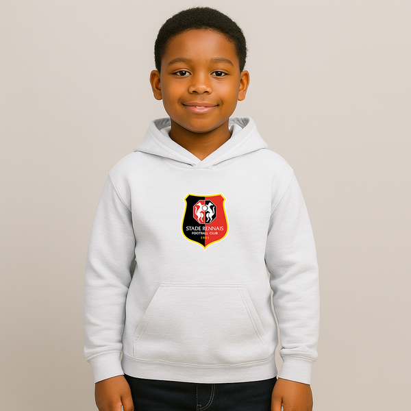 Youth Kids Stade Rennais FC Pullover Hoodie