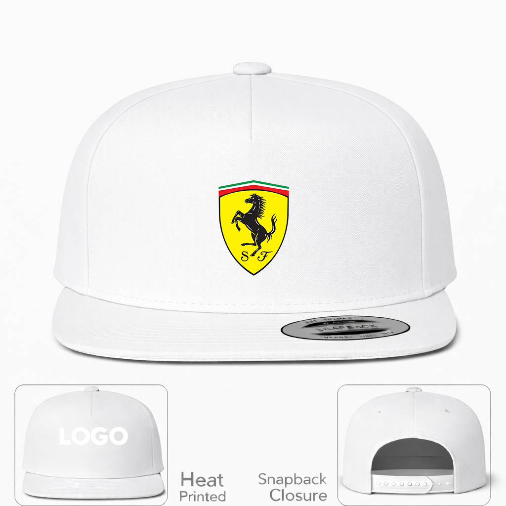Ferrari Motorsport  Car Snapback Hat
