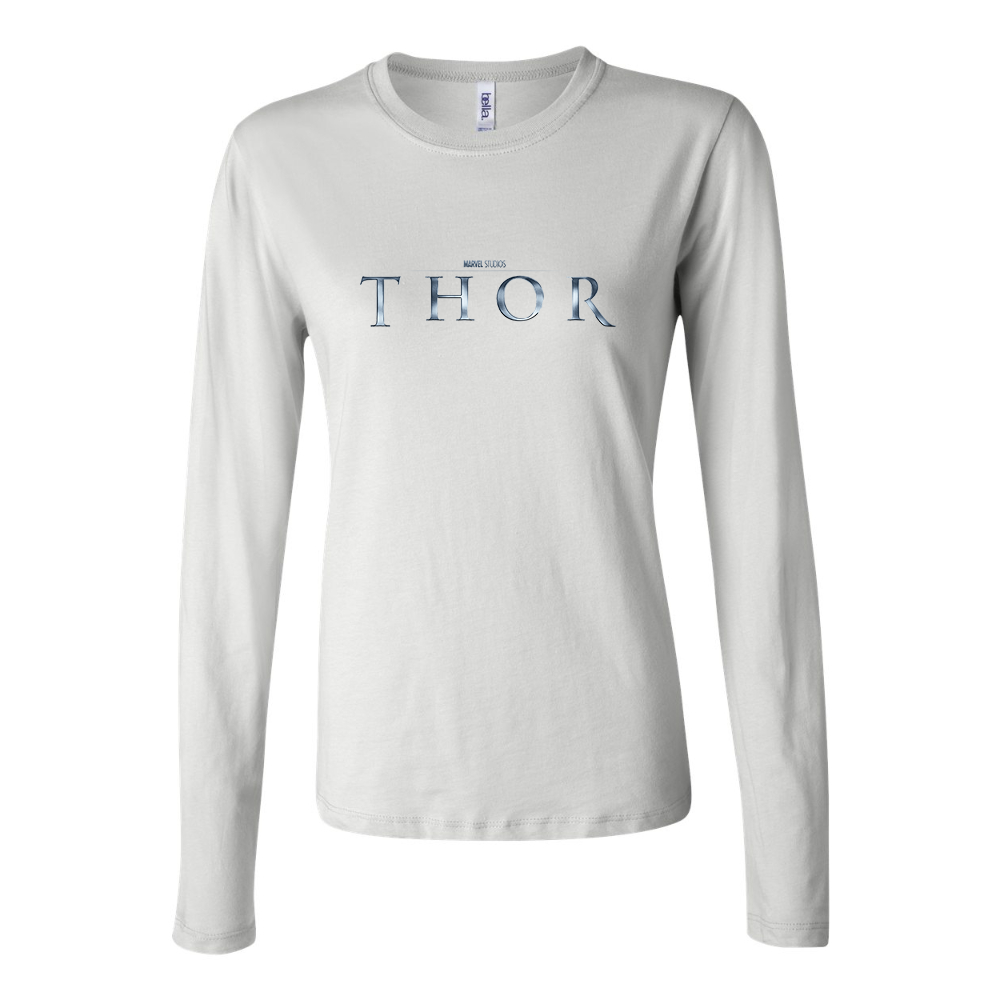 Women's Thor Marvel Superhero Long Sleeve T-Shirt