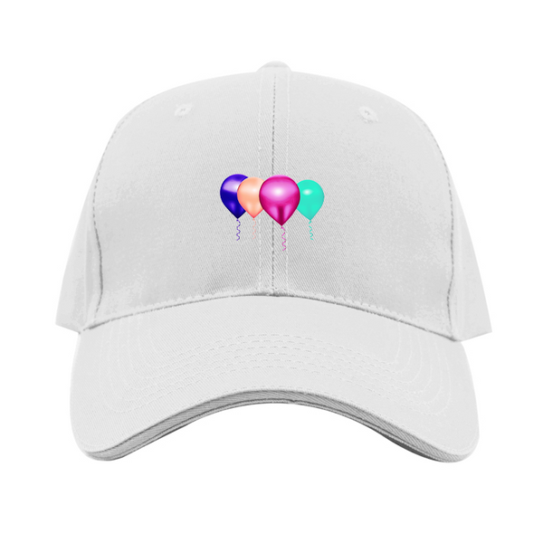 Balloon-Emojis Logo  Dad Baseball Cap Hat