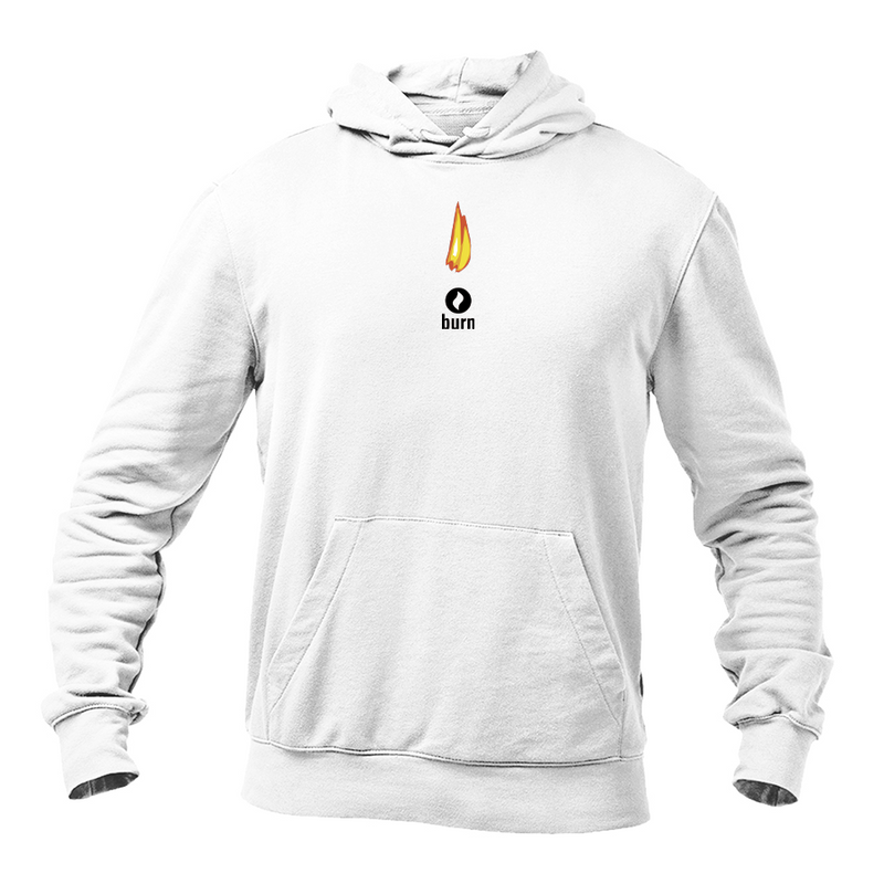 Men's Burn Logo Pullover Hoodie