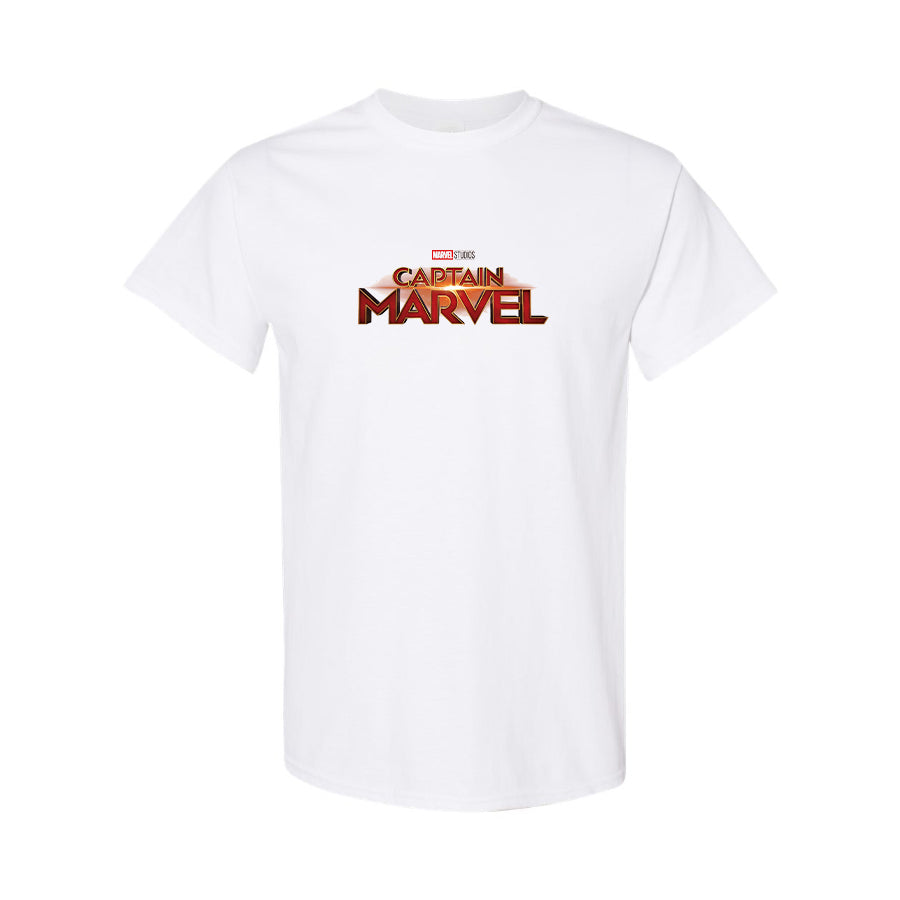 Youth Kids Captain Marvel Superhero  Cotton T-Shirt