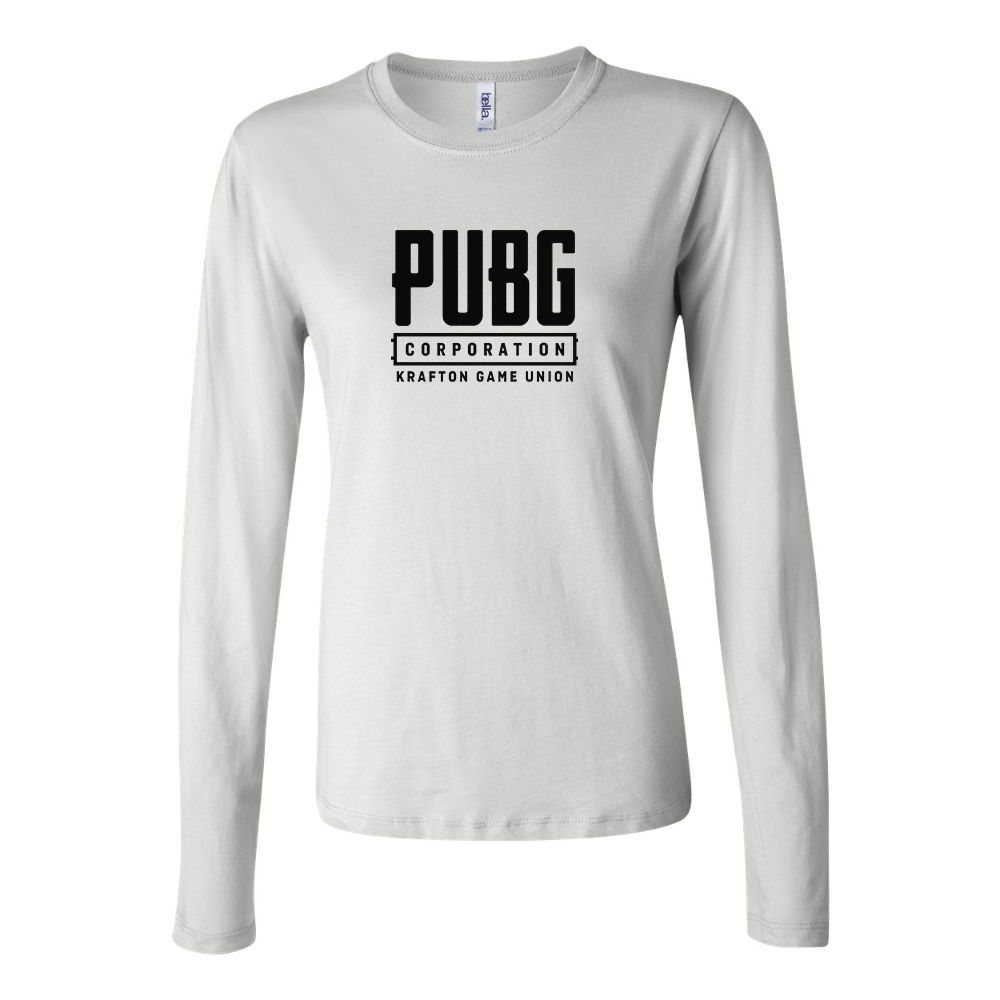 Women's PUBG Multiplayer Shooting Game Long Sleeve T-Shirt