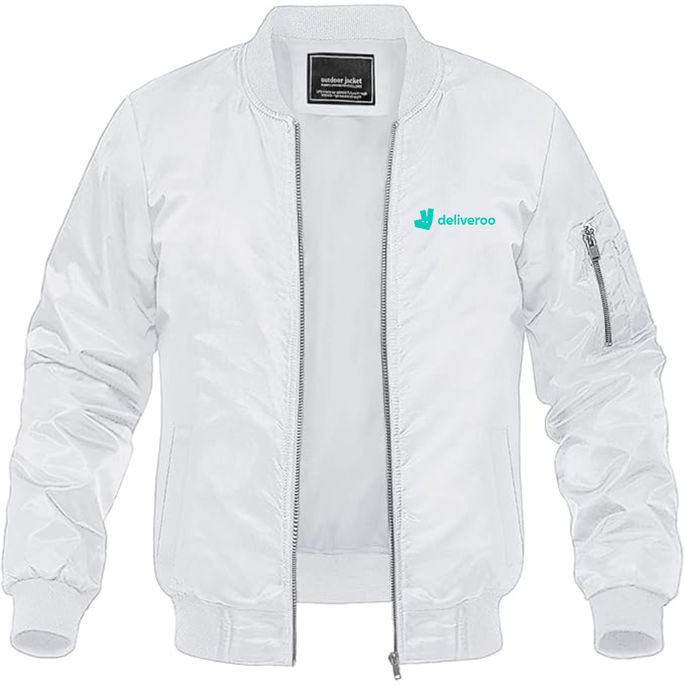 Men's Deliveroo Logo Lightweight Bomber Jacket