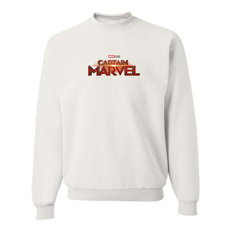 Men's Captain Marvel Superhero  Crewneck Sweatshirt