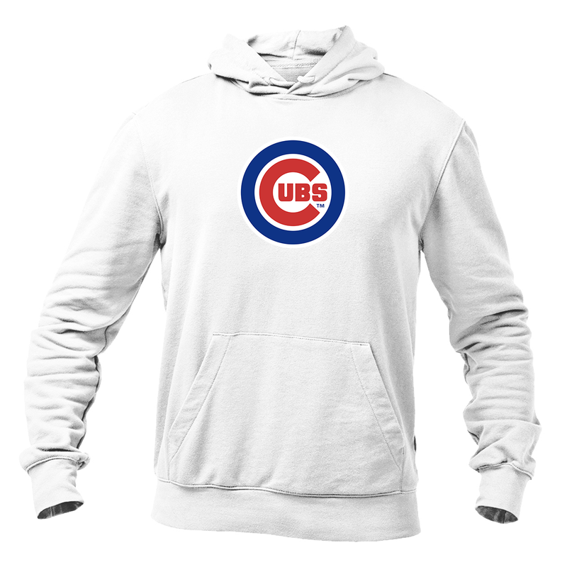 Men's Chicago Cubs Logo Pullover Hoodie