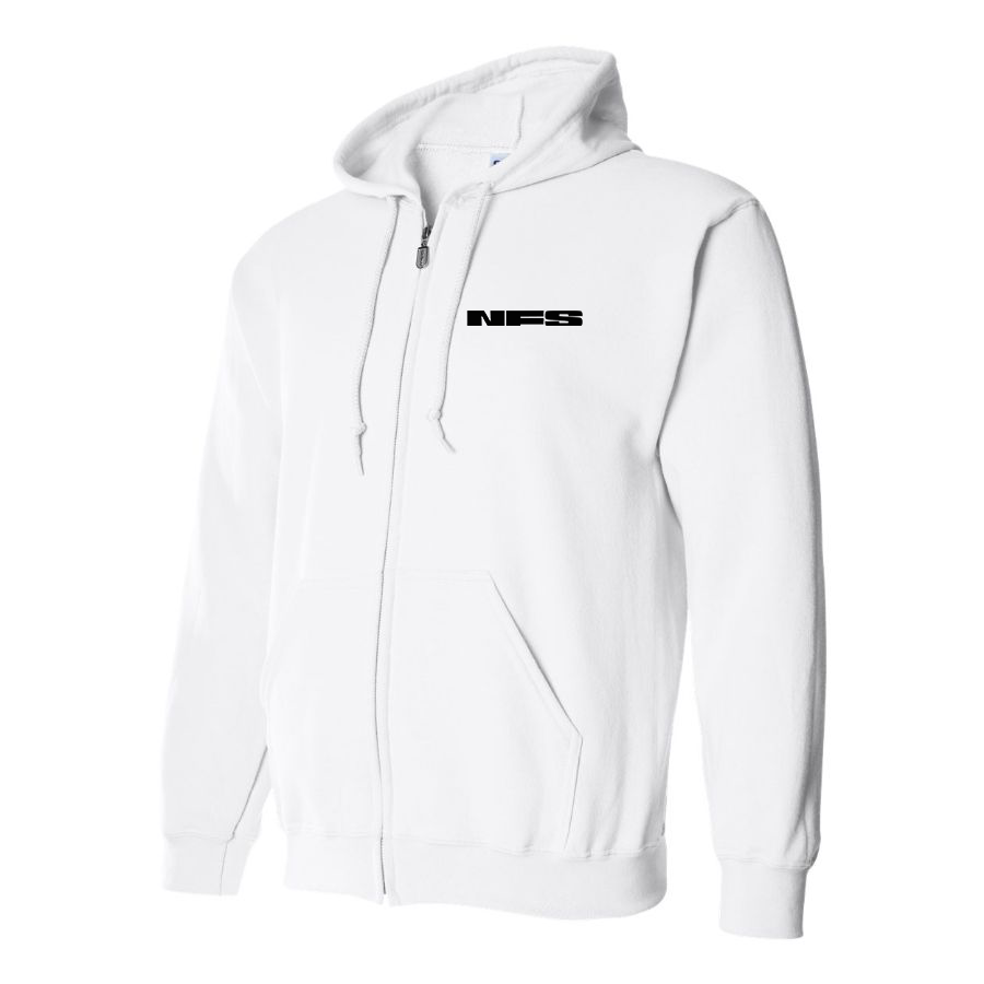 Men's Need For Speed Game Zipper Hoodie