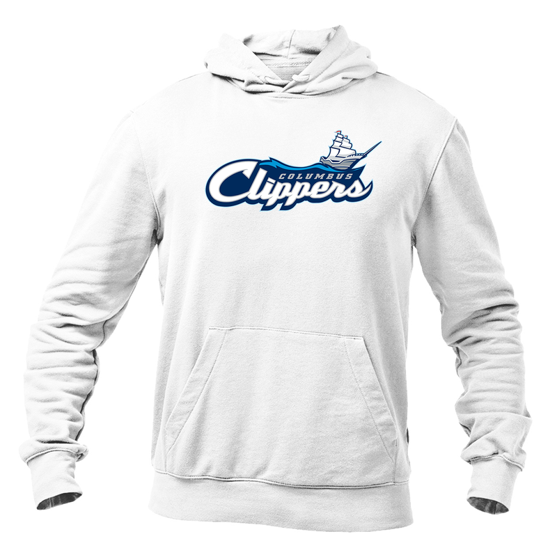 Men's Columbus Clippers Logo Pullover Hoodie