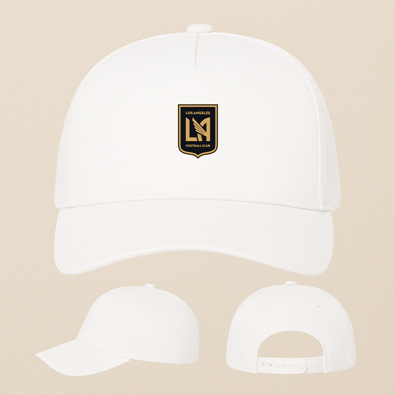 LAFC Los Angeles Football Club Five Panel Twill Snapback Cap