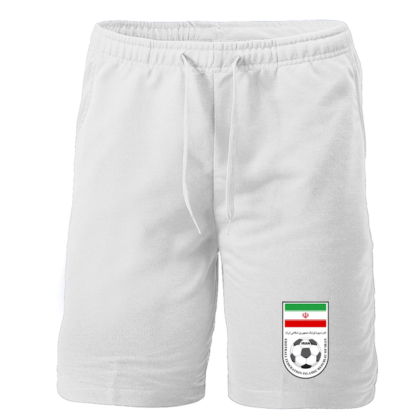 Men's Iran National Soccer Team Athletic Fleece Shorts