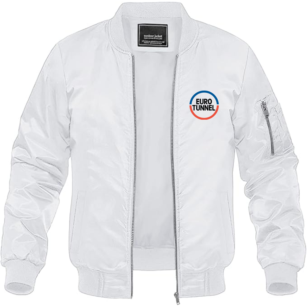 Men's Eurotunnel Logo Lightweight Bomber Jacket