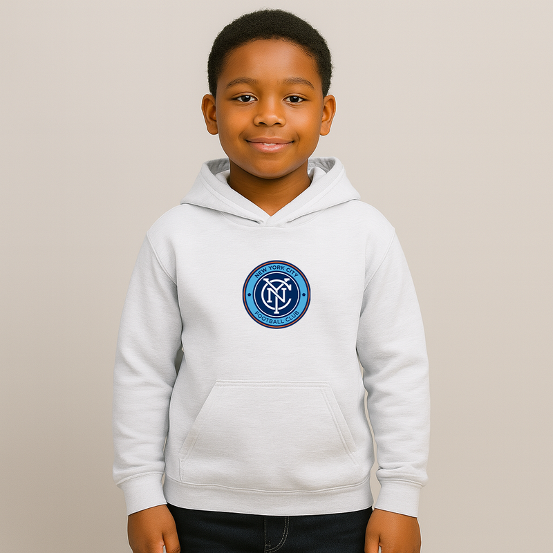 Youth Kids New York City FC Pullover Hoodie