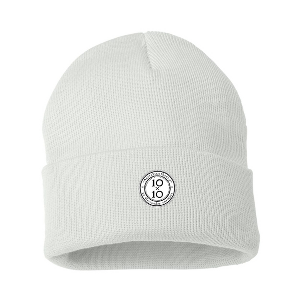 10x10 An Italian Theory Logo Beanie Hat