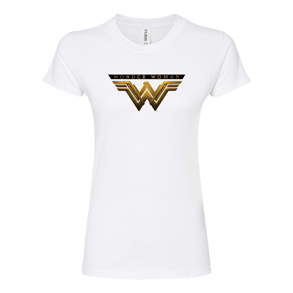 Women's Wonder Woman DC Superhero Round Neck T-Shirt