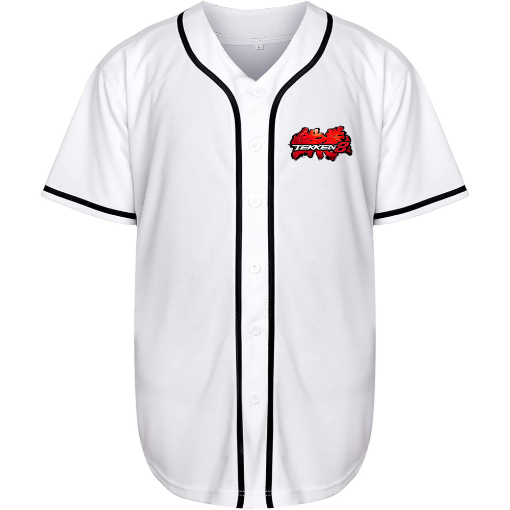 Men's Tekken 8 Game PS5 Baseball Jersey