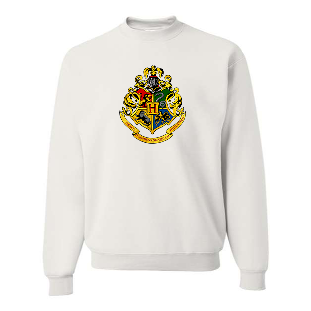 Men's Hogwarts Emblem Harry Potter Movie Crewneck Sweatshirt