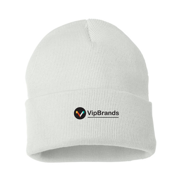 VipBrands Logo Beanie Hat
