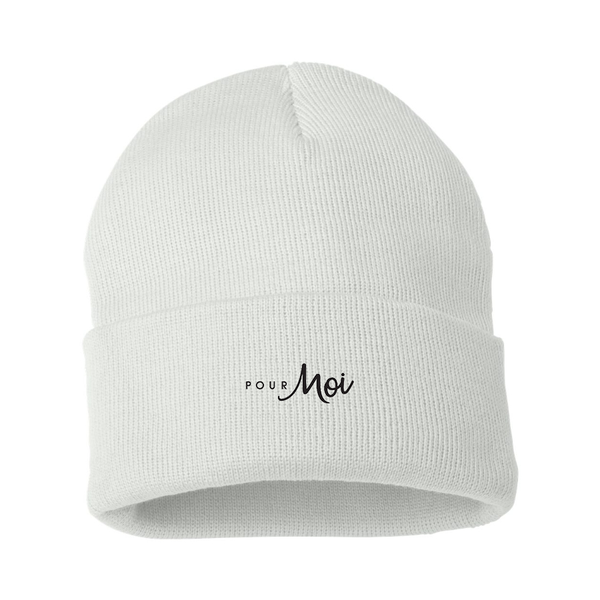 Pour Moi Logo Beanie Hat