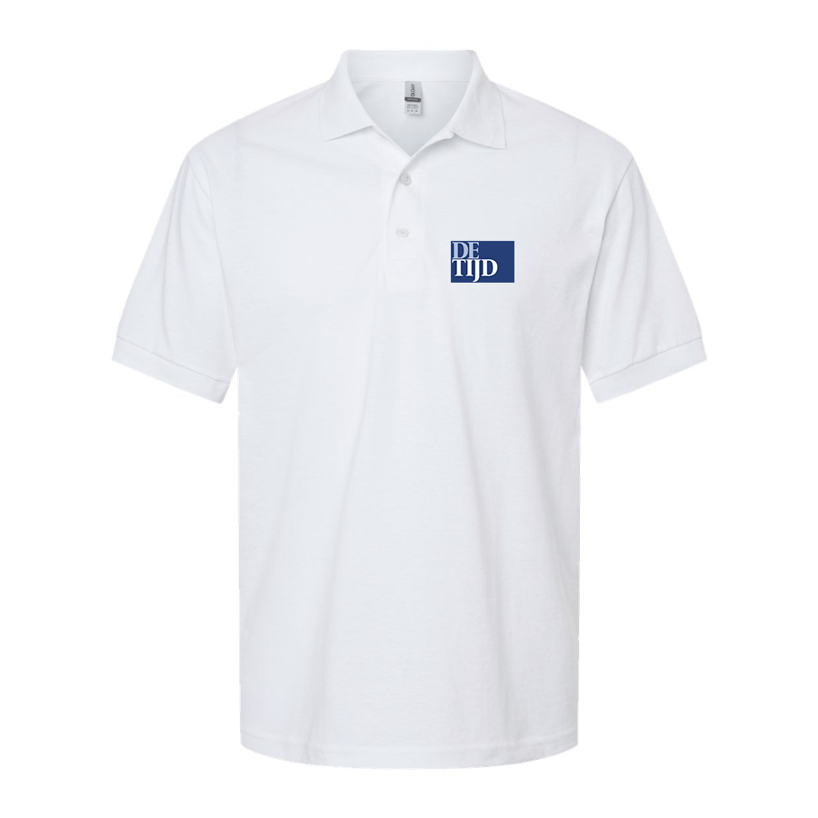 Men's De Tijd Dry Blend Polo - White