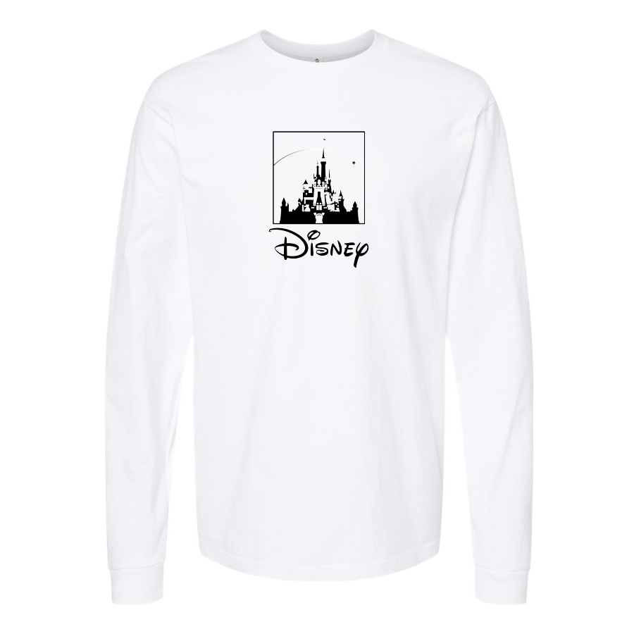 Men's Walt Disney Cartoon  Long Sleeve T-Shirt