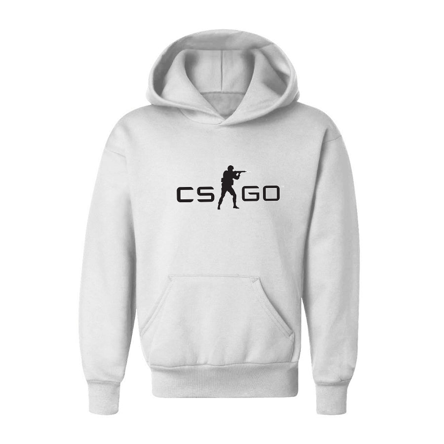 Youth Kids Counter Strike GO Game Pullover Hoodie