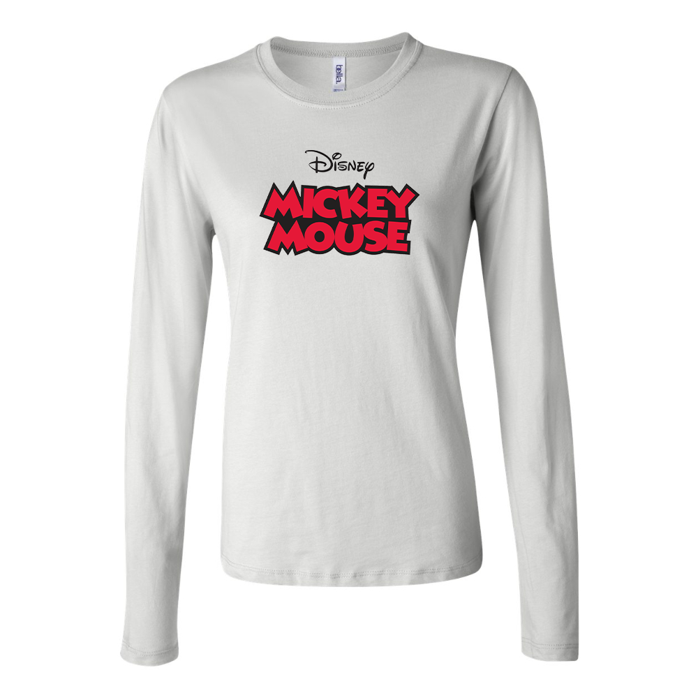 Women's Mickey Mouse Disney Long Sleeve T-Shirt