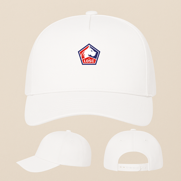 Lille Olympique FC Five Panel Twill Snapback Cap