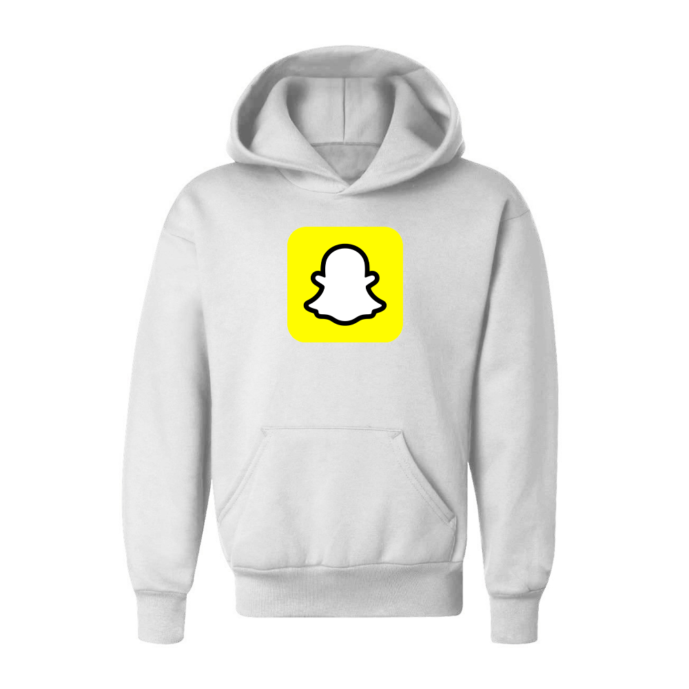 Youth Kids Snapchat Social Pullover Hoodie