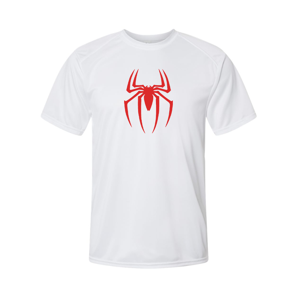 Men's Spiderman Marvel Avengers Superhero Polyester T-Shirt