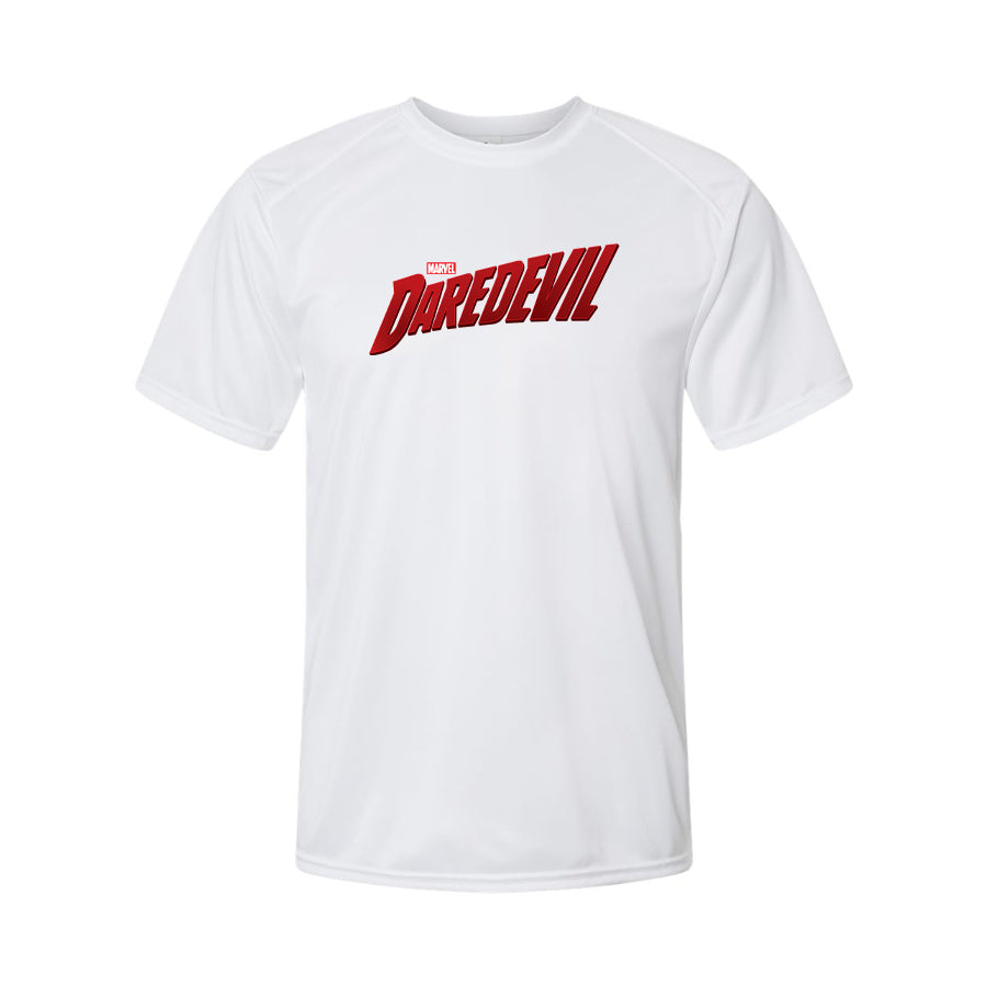 Men's Daredevil Marvel Superhero Performance T-Shirt