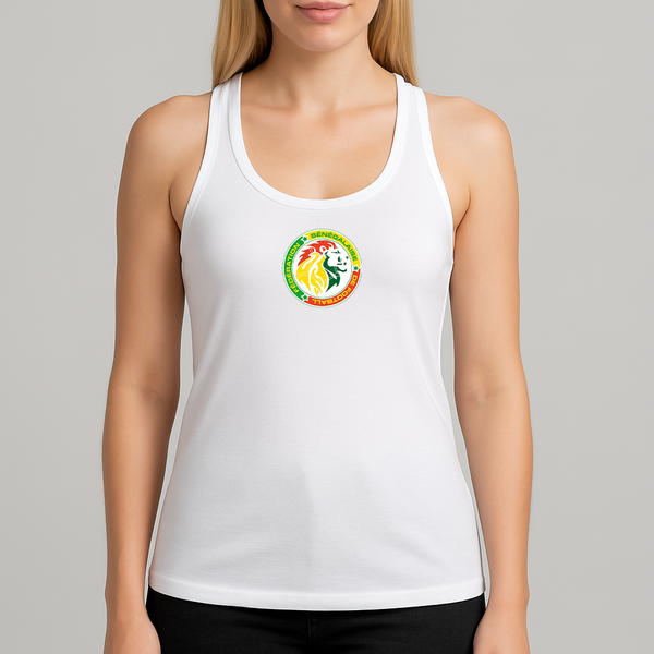 Women's Senegal National Soccer Team Racerback Tank Top