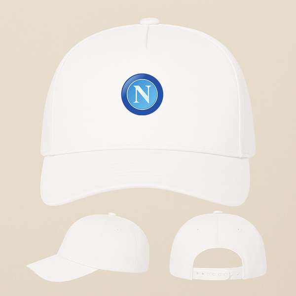 Napoli FC Five Panel Twill Snapback Cap