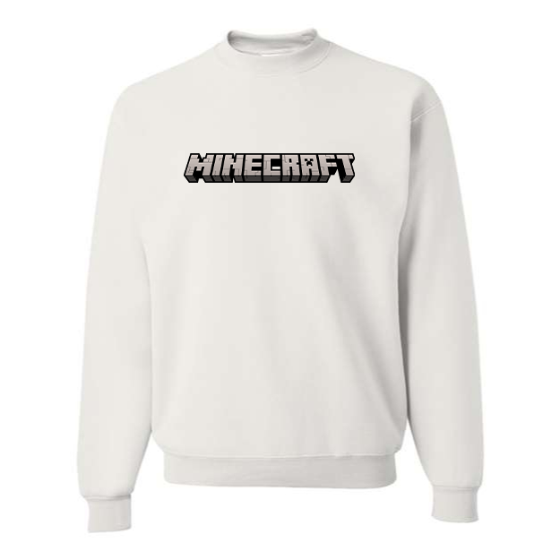 Men's Minecraft Game Crewneck Sweatshirt