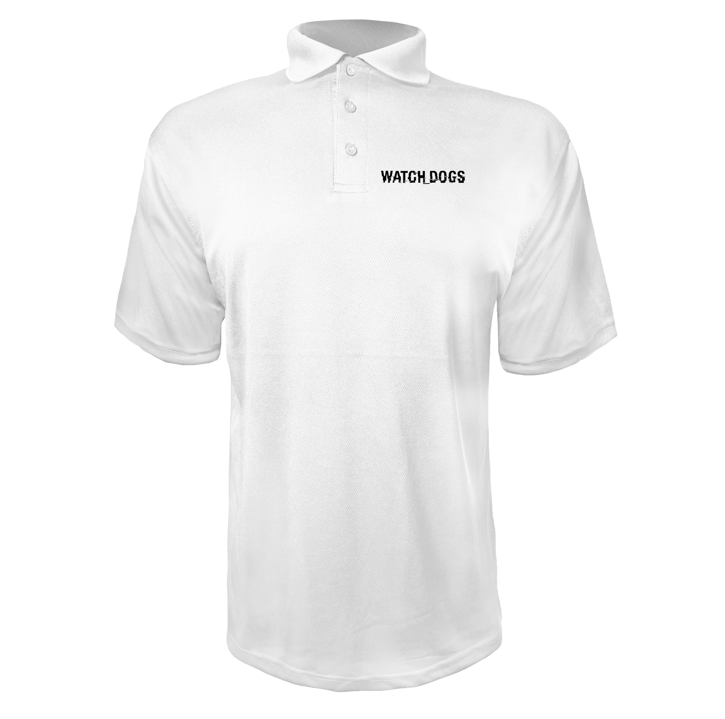 Men's Watch Dogs Video Game Polyester Polo