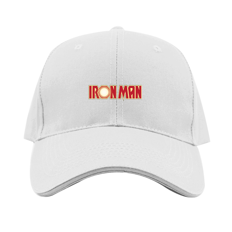 Iron Man Marvel Superhero Dad Baseball Cap Hat