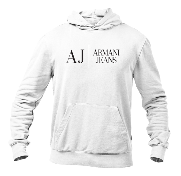 Men's Armani Jeans Logo   Pullover Hoodie