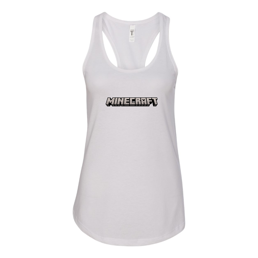 Women's Minecraft Game Racerback Tank Top