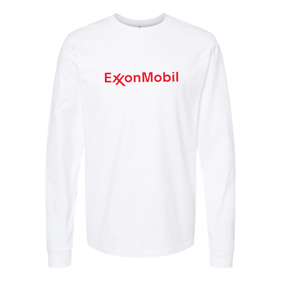 Men's Exxon Mobil Gas Station  Long Sleeve T-Shirt