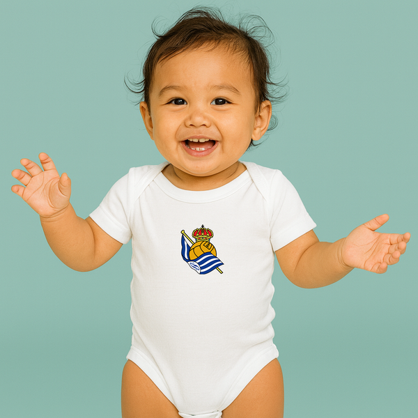 Real Sociedad FC Baby Romper Onesie