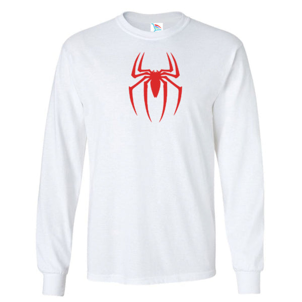Men's Spiderman Marvel Avengers Superhero Long Sleeve T-Shirt