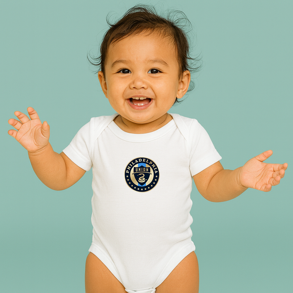 Philadelphia Union FC Baby Romper Onesie