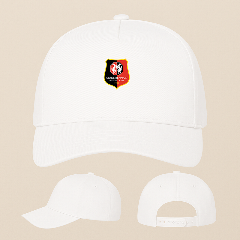 Stade Rennais FC Five Panel Twill Snapback Cap