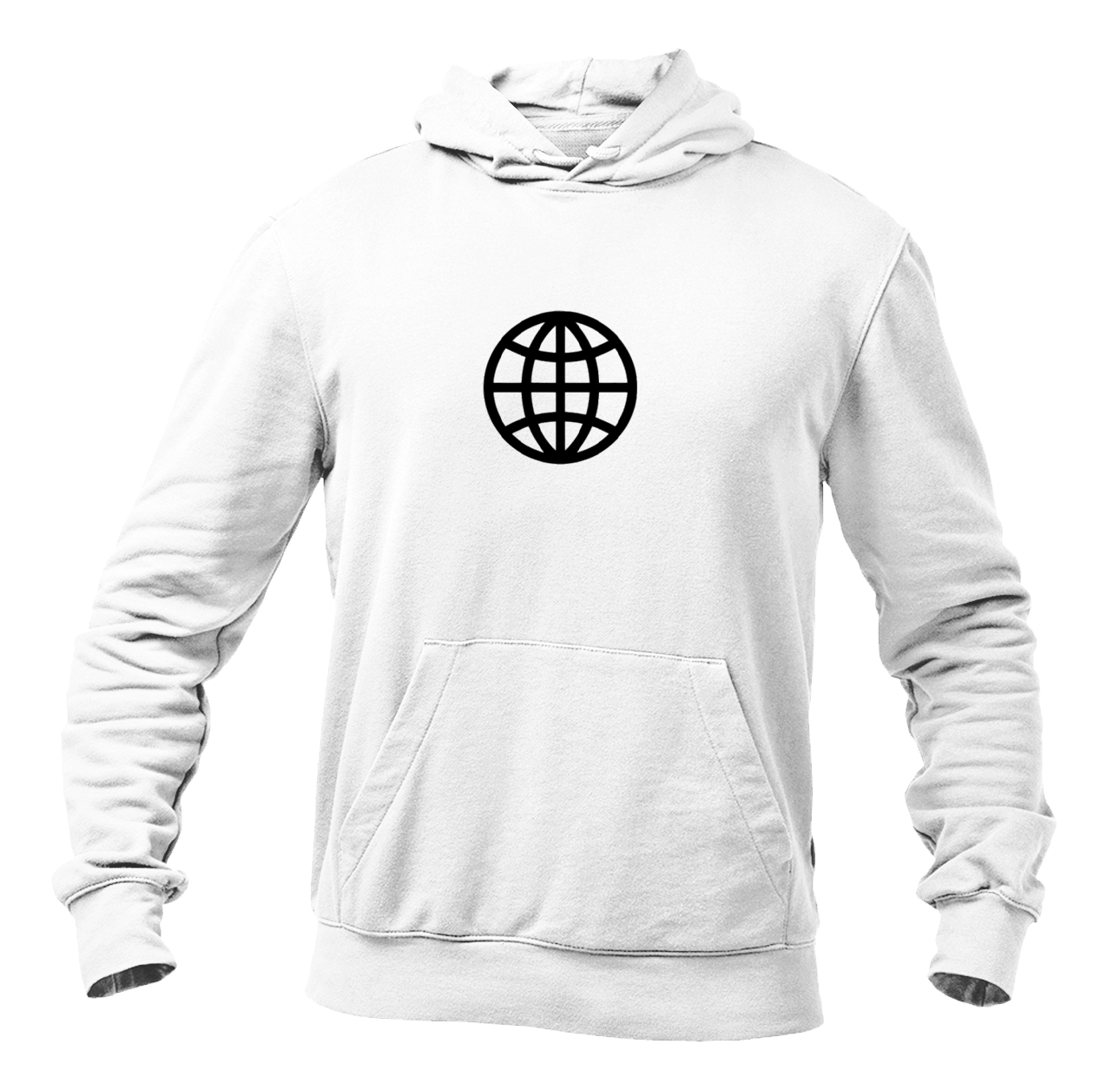 Men's Internet Globe Pullover Hoodie