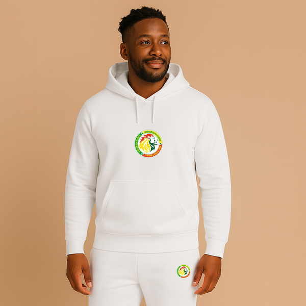 Men's Senegal National Soccer Team Hoodie Joggers Set
