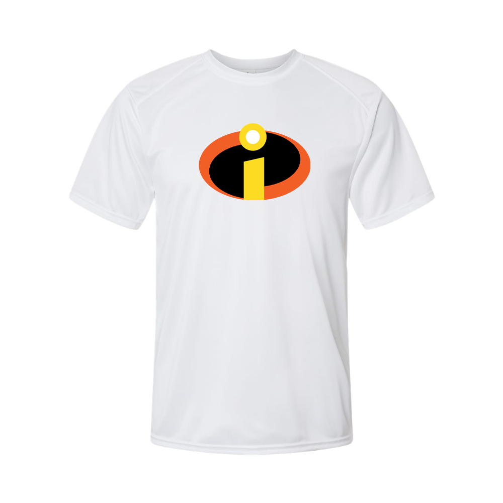 Men's The Incredibles Cartoon Polyester T-Shirt