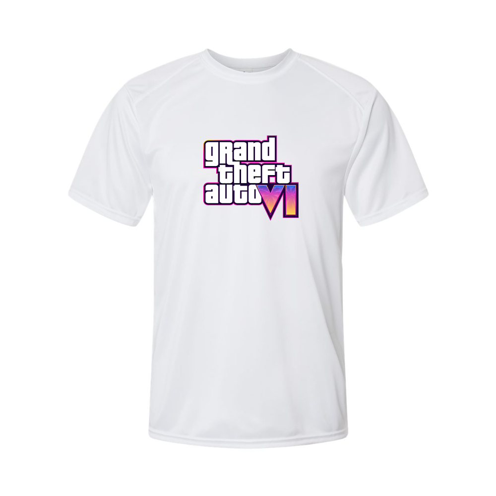 Men's GTA 6 Grand Theft Auto VI Performance T-Shirt Game