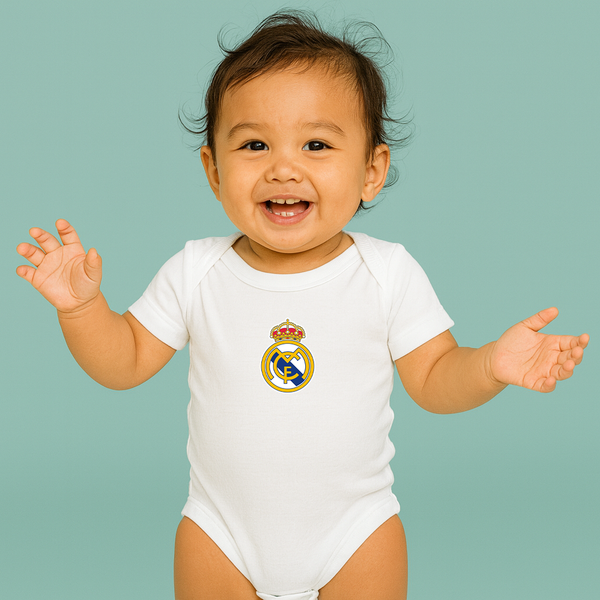 Baby Real Madrid Soccer Romper Onesie